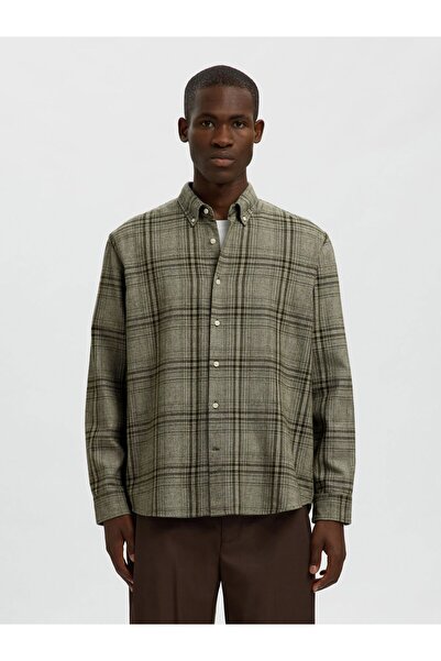 SELECTED Button Down Hemd 100% Baumwoll