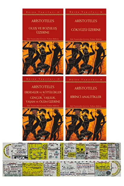 Say Yayınları Aristoteles 13-14-15-16. Kitaplar Set + Mat. Öğreten Cetvel