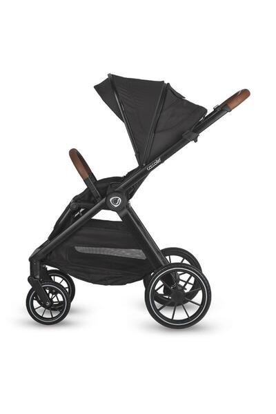 Coccolle Sistem modular 3in1 Aspen Jet Black cu Scoica auto iSize Knox Black