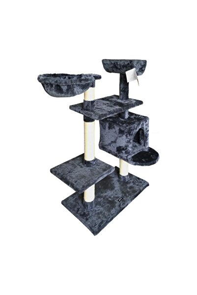 Gloria Scratching Post for Cats Jarama Tree Grey Wood Paper Sisal (35 x 100 x 60 cm)