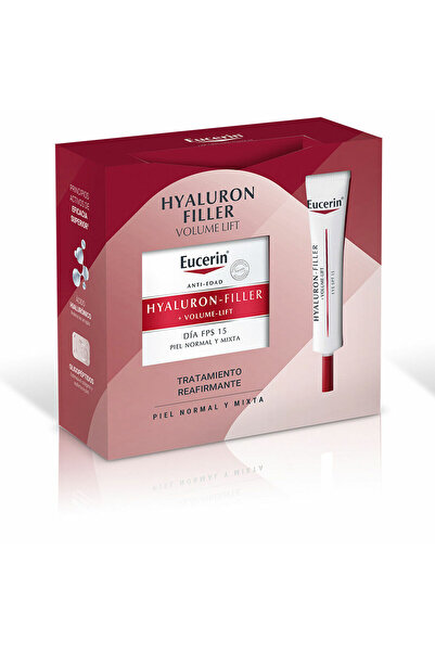 Eucerin Cosmetic Set Hyaluron Filler Lift Día Piel Normal 2 Pieces