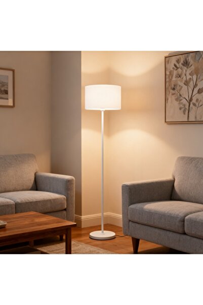 Topone1Topone1 مصباح أرضي عصري مع غطاء مصباح، مناسب لغرف المعيشة وغرف النوم والمكاتب وغرف الطعام.