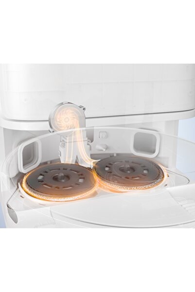 MOVA Ηλεκτρική σκούπα και σφουγγαρίστρα ρομπότ E40 Ultra, 19000Pa, Αυτοκαθαριζόμενη, Βούρτσες κατά του μπλέξιματος, Λευκό