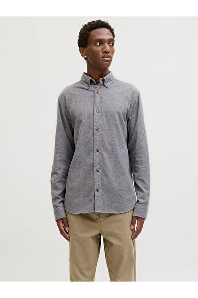 Jack & Jones Premium Flanellhemd Regular Fit Flanellhemd