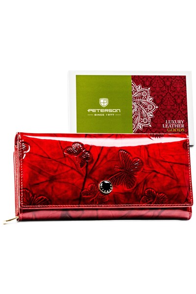 Other Portofel din piele pentru femei PTN 42100-BFBC-8270 Roșu