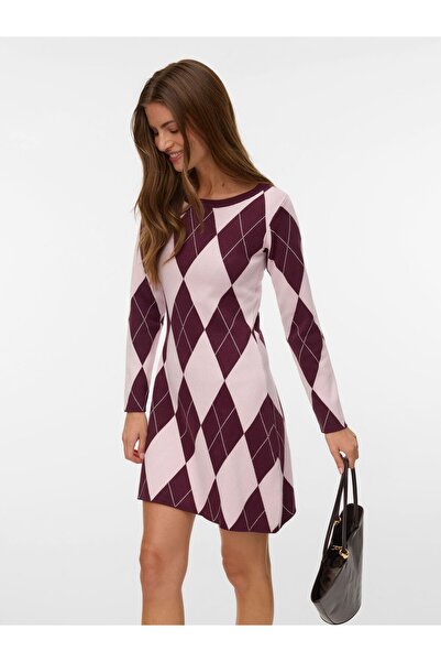 Vero Moda Strickkleid VMMILANO Midikleid