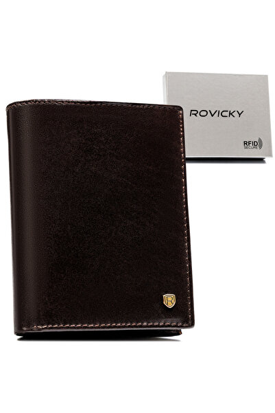 Other Portofel bărbătesc din piele N104-RVT-2275 D.Brown