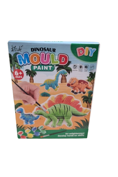 OEM Set de pictură din ipsos, model dinozaur
