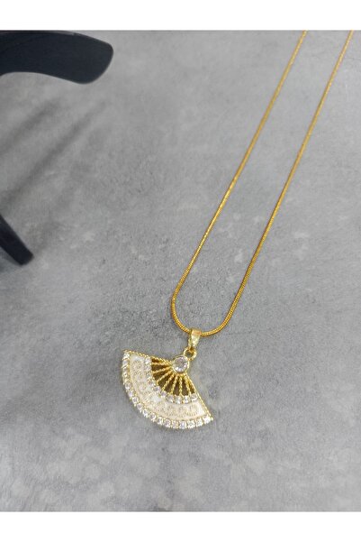 stainless steell BEYAZ YELPAZE KOLYE