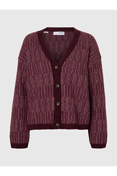 SELECTED Strickjacke Wollmix