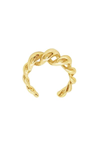 Bijuteria SORELLY Δαχτυλίδι κρουασάν επιχρυσωμένο με χρυσό 18 καρατίων