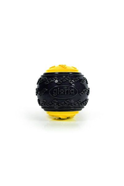 Gloria Minge pentru animale de companie PLAY AND RUN, galbenă, TPR, L 8,89 cm