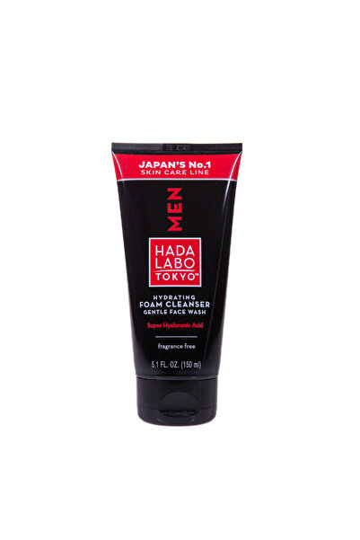 Hada Labo Tokyo Men, Hyaluronic Acid, Removes Impurities, Cleansing Foam, 150 ml
