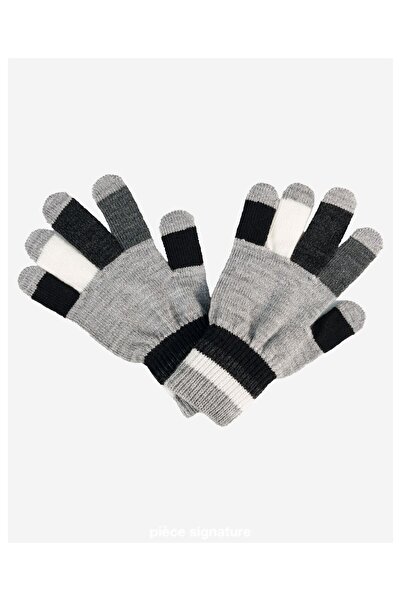 PIECE SIGNATURE 100% Acrylic, Stretch Fabric Colors Boys' Gloves (Ages 4-10)