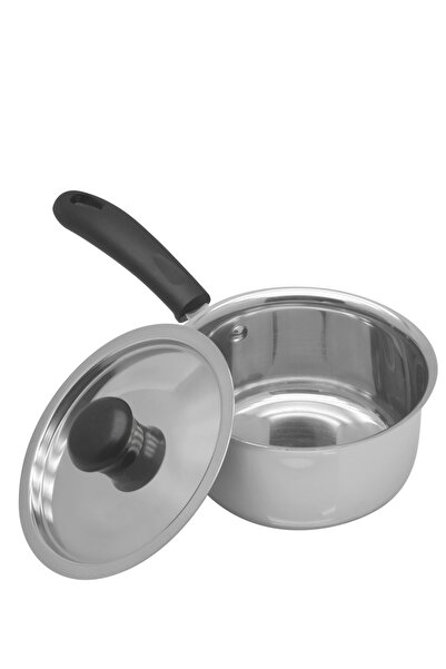 RAJ Steel Sauce Pan with Cover - Medium