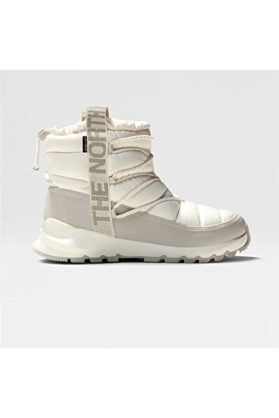 THE NORTH FACE Thermoball Lace up Waterproof Women's Beige Outdoor Boots Nf0A...