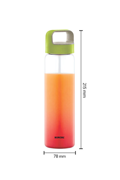 Borosil Neo Glass Bottle 750ml Green