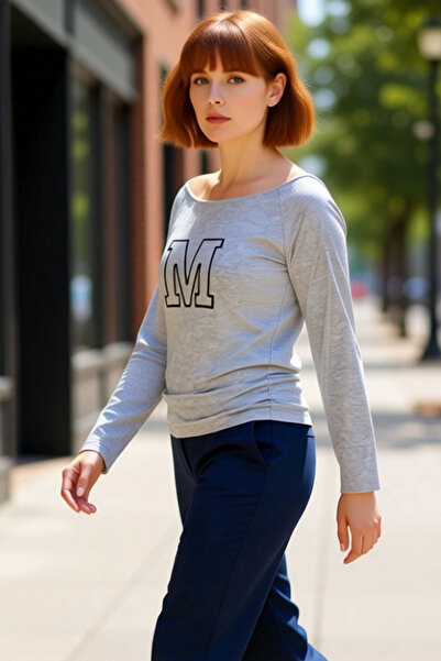 PayBuy Young Women's Boat Neck Cotton Single Jersey Blouse Plus Size Long Sleeve Crop Cut Quality Stylish Comfortable