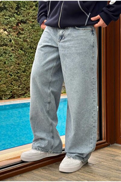 serline Ice Blue Extra Baggy Pants