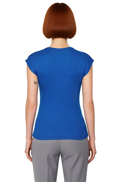 PayBuy Bluză de damă cu nervuri viscoase, ocazional de vară, croiala confortabilă, design special, material distins