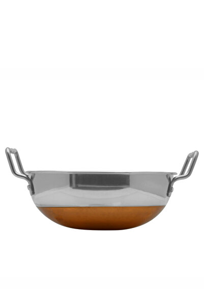 RAJ Copper Bottom Kadai 23cm