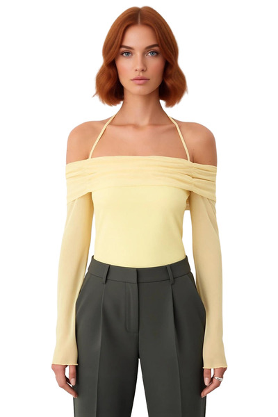 PayBuy Women's Textured Spanish Sleeve Blouse Stylish and Effortless Everyday Wear Quality Stylish Comfortable Modern