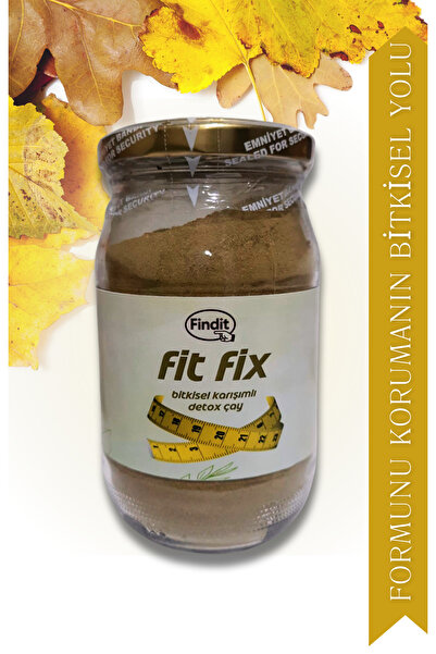 Findit Detox Çayı Fit Fix Bitkisel Karışımlı Doğal Arınma ve Form Desteği 75 gr
