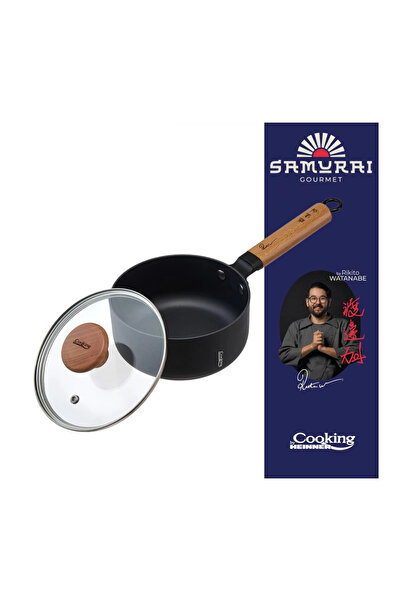 Heinner Aluminum Casserole with Lid 16x7.5cm 1.4L - Rikito Watanabe (Samurai Gourmet)