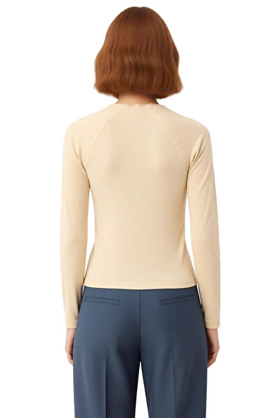 PayBuy Γυναικείο με ψηλός λαιμός κουμπιά με λεπτομέρεια που ταιριάζει στο σώμα με μακρυμάνικο πλεκτό πλεκτό υψηλής ποιότητας κομψό άνετο μοντέρνο κομψό