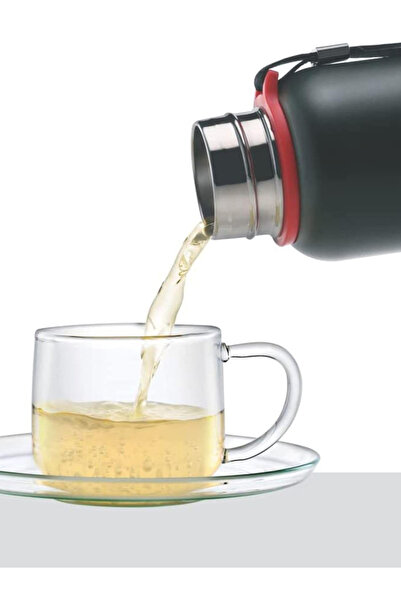 Borosil Vacuum Trek Bottle Black 500ml