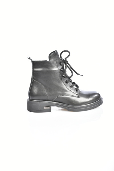 MEMORY حذاء نسائي من الجلد الطبيعي – حذاء جلدي أنيق بنعل 4.5 سم MS0183184