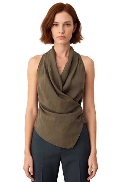 PayBuy Modal Double Breasted Blouse Fitted Fit Summer Casual Professional Look Carefully Selected