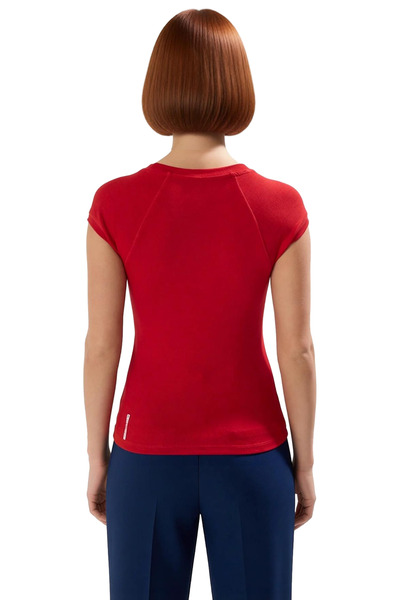 PayBuy Summer Crew Neck Fitted Viscose Blouse Stylish Appearance Perfect Fit