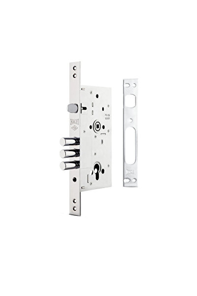 Kale Kilit Metal door lock with 3 bolts 252R Kale Kilit, backset 60 mm, interax 85 mm