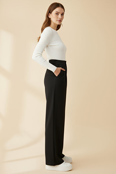 Store Beli Cırtlı Likralı Pantolon