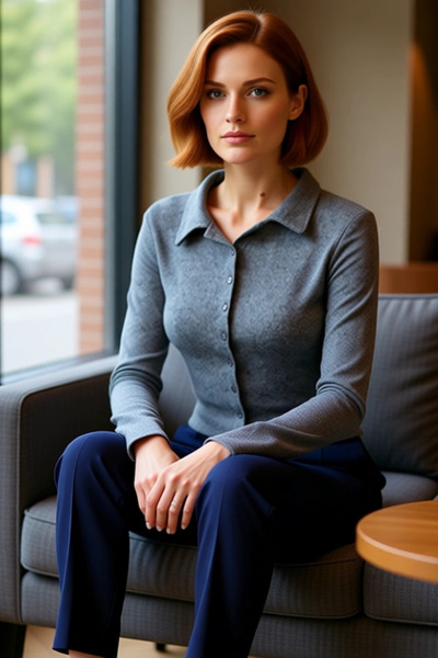 PayBuy Women's Fitted Polo Neck Shirt Collar Button Detail Blouse Long Sleeve Bodycon Stretchy Knitted Winter