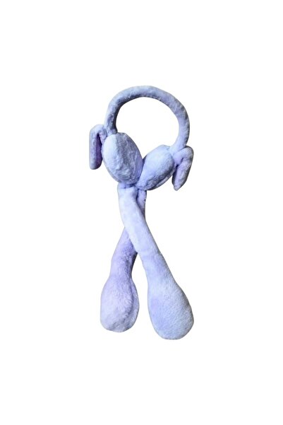 Aware Time Căști de iarnă din pluș pentru copii, cu urechi și sunet mobil