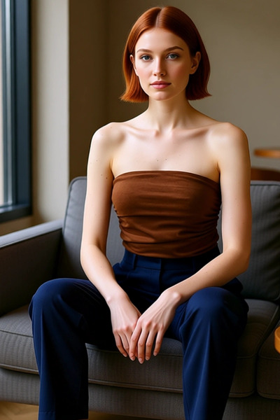 PayBuy Γυναικεία στράπλες πλεκτή μπλούζα καλοκαιρινής καθημερινής χρήσης Μοντέρνο στυλ Άνετη