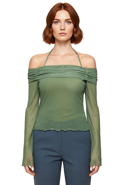 PayBuy Women's Textured Spanish Sleeve Blouse Stylish and Effortless Everyday Wear Quality Stylish Comfortable Modern