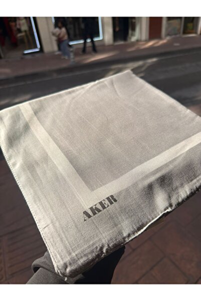 Aker 100x100 Düz Renk Pamuk Eşarp