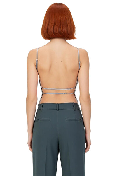 PayBuy Αμάνικη μπλούζα με παγιέτες με λαιμόκοψη κανονικής εφαρμογής Καλοκαιρινή κομψή νυχτερινή εφαρμογή Τέλεια εφαρμογή Μεγάλη διάρκεια ζωής