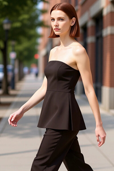 PayBuy Γυναικείο κομψό υφαντό μπλουζάκι χωρίς στράπλες, τέλεια επιλογή για καθημερινή κομψότητα, ποιοτικό και κομψό