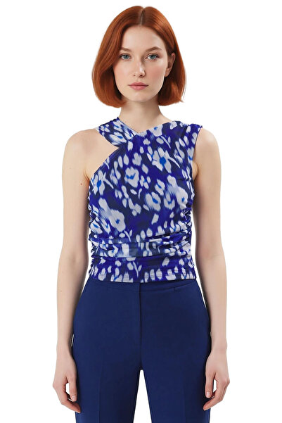 PayBuy Bluză elegantă imprimeu leopard fără mâneci din material subțire Potrivire confortabilă de vară, selectată cu atenție pentru utilizare zilnică