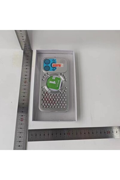 Flippy Husa MagSafe Aromaterapia pentru iPhone 15 Pro, Flippy, Magnetic, din Aliaj de Aluminiu, Silver