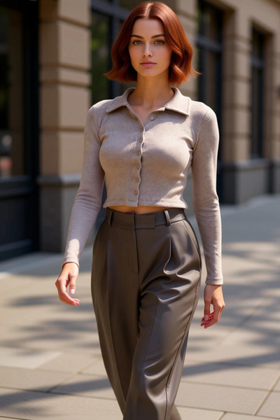 PayBuy Γυναικείο πουκάμισο με γιακά πόλο με λεπτομέρεια με κουμπιά μπλούζα με μακρύ μανίκι ελαστικό πλεκτό χειμωνιάτικο πουκάμισο