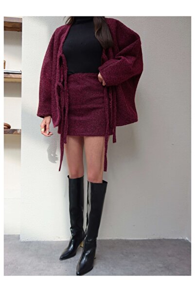 ESRAHELVACI Short Cashmere Skirt