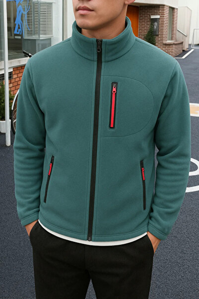 COMBİNE MİCHAİL Erkek Comfort Fit Rahat Kalın Çağla Polar