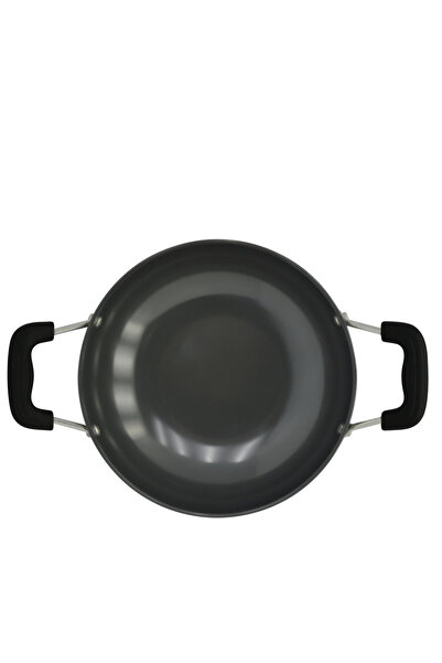 RAJ Anodized Deep Kadai 19cm