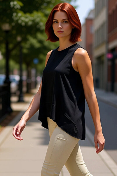 PayBuy بلوزة يوجا رياضية نسائية من البوليستر المحبوك الدقيق، تصميم أنيق، مظهر...