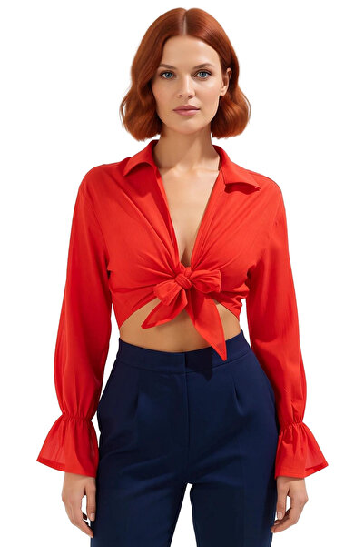 PayBuy Women's Crop Knitted Cotton Blouse Summer Beach Wear Trend Design Comfortable Cut